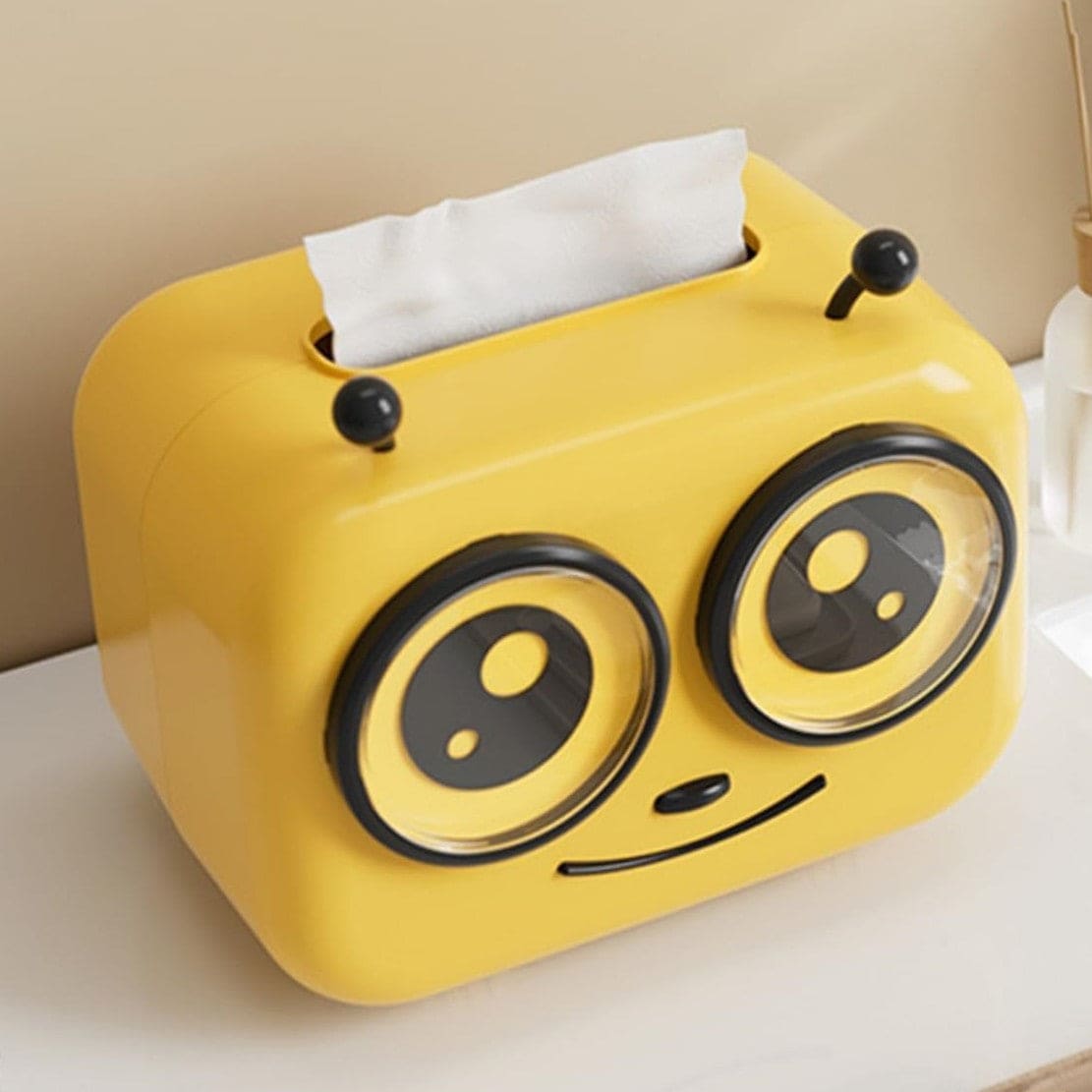 Bee Tissue Box, Cute Napkin Storage Box, Cartoon Toilet Paper Box, Vintage Tissue Holder, Living Room Tissue Box Bee Tissue Box, Cute Napkin Storage Box, Cartoon Toilet Paper Box, Vintage Tissue Holder, Living Room Tissue Box